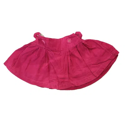 Pre-owned Jojo Maman Bébé Kids' Girls Magenta Skirt In Purple