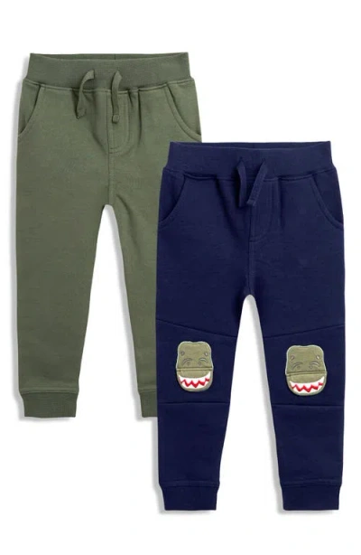 Jojo Maman Bébé Jojo Maman Bebe Kids' 2-pack Leggings In Blue