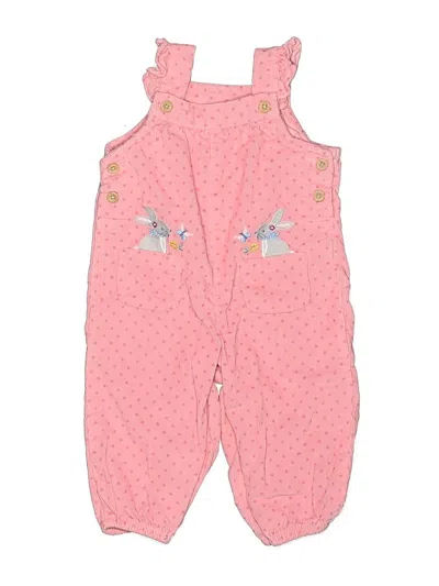 Pre-owned Jojo Maman Bébé Babies' Overalls In Pink