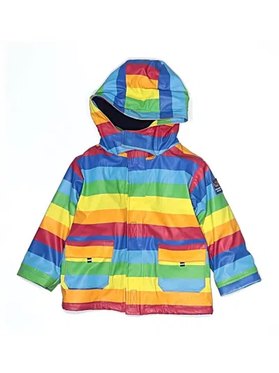 Pre-owned Jojo Maman Bébé Kids' Raincoat In Blue