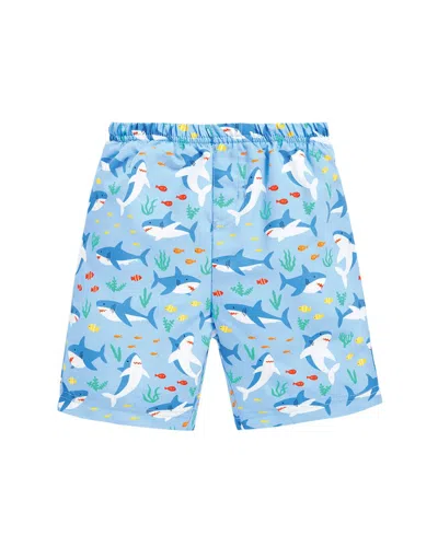 Jojo Maman Bébé Kids' Jojo Maman Bebe Swim Short In Blue