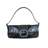 Jolana Nyc Women's Black Liv Medium Baguette - Patent Leather In Black