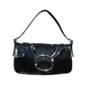 Jolana Nyc Women's Black Liv Small Baguette - Beaded Patent In Black