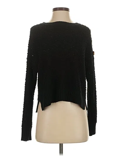 Pre-owned Jolie & Joy Cardigan Sweater In Black