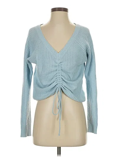 Pre-owned Jolie & Joy Cardigan Sweater In Blue