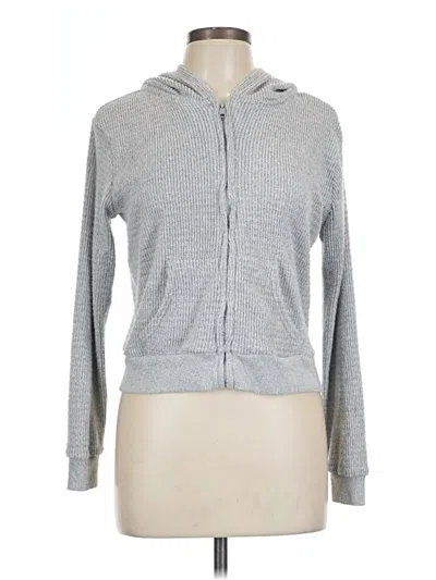 Pre-owned Jolie & Joy Cardigan Sweater In Gray