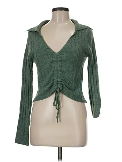 Pre-owned Jolie & Joy Cardigan Sweater In Green