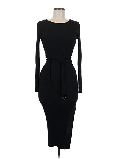 Pre-owned Jolie & Joy Casual Dress In Black