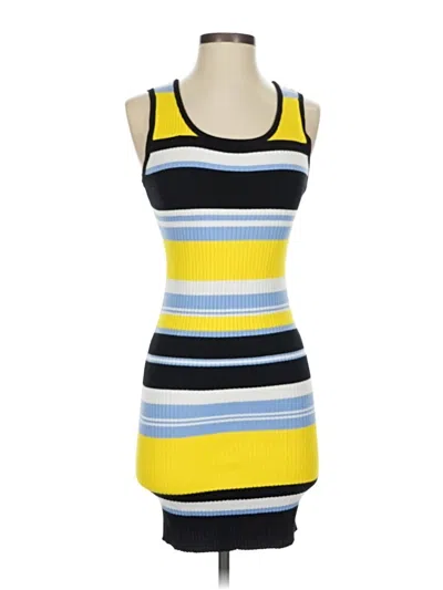 Pre-owned Jolie & Joy Casual Dress In Yellow
