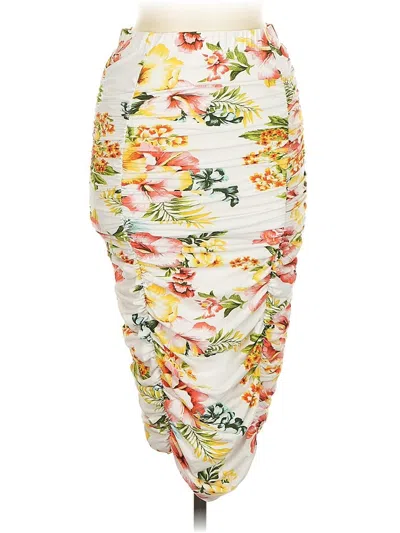 Pre-owned Jolie & Joy Casual Skirt In White