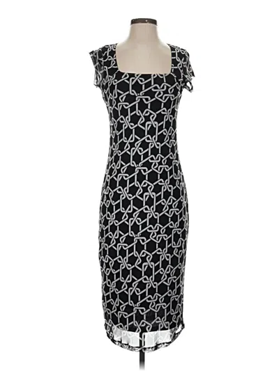 Pre-owned Jolie & Joy Cocktail Dress In Black