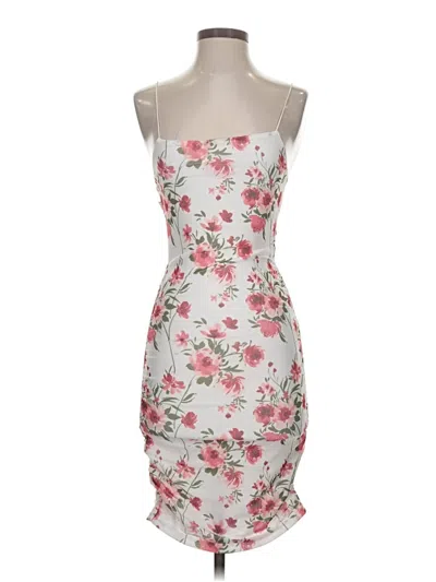 Pre-owned Jolie & Joy Cocktail Dress In White