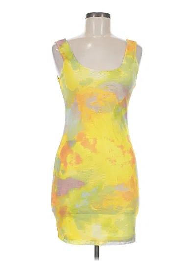 Pre-owned Jolie & Joy Cocktail Dress In Yellow