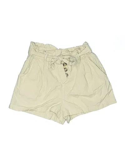 Pre-owned Jolie & Joy Khaki Shorts In White