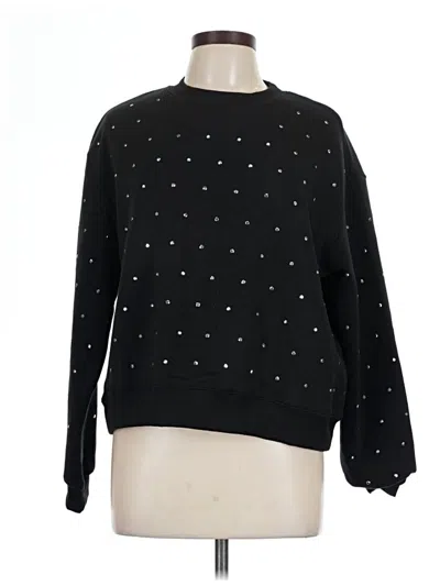 Pre-owned Jolie & Joy Pullover Sweater In Black