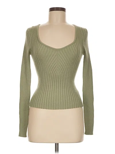 Pre-owned Jolie & Joy Pullover Sweater In Green