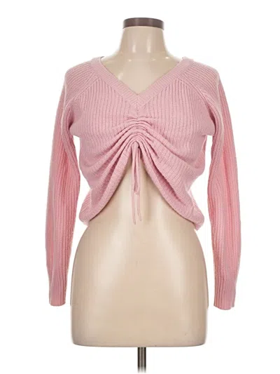 Pre-owned Jolie & Joy Pullover Sweater In Pink