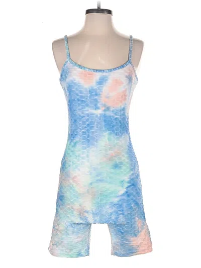 Pre-owned Jolie & Joy Romper In Blue