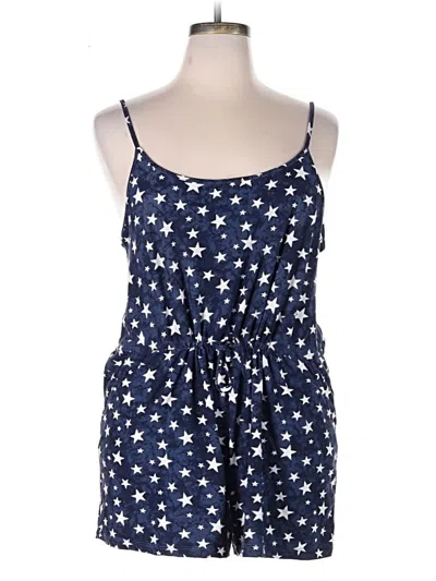 Pre-owned Jolie & Joy Romper In Blue