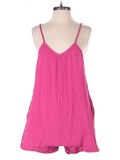 Pre-owned Jolie & Joy Romper In Pink