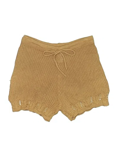 Pre-owned Jolie & Joy Shorts In Gold