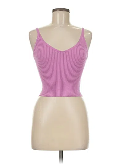 Pre-owned Jolie & Joy Tank Top Pink Strapless Neckline Tops