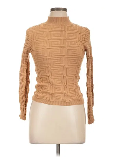 Pre-owned Jolie & Joy Turtleneck Sweater In Brown