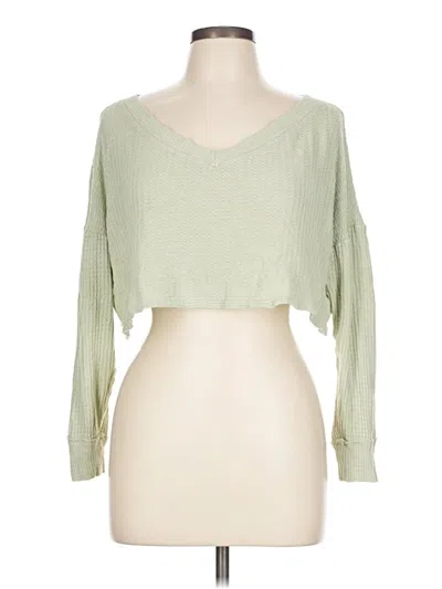Pre-owned Jolie Cardigan Sweater In Green