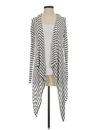 Pre-owned Jolie Cardigan Sweater In Silver