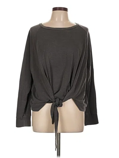 Pre-owned Jolie Long Sleeve T-shirt In Gray