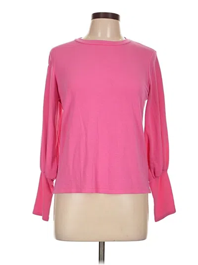 Pre-owned Jolie Long Sleeve T-shirt In Pink