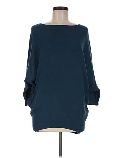 Pre-owned Jolie Poncho In Blue
