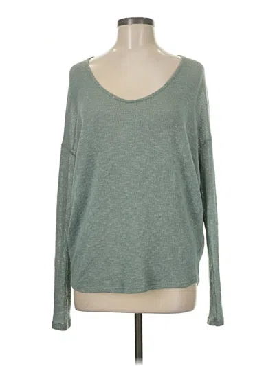 Pre-owned Jolie Pullover Sweater In Green