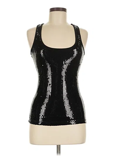 Pre-owned Jolie Sleeveless Top Black Halter Neckline Tops