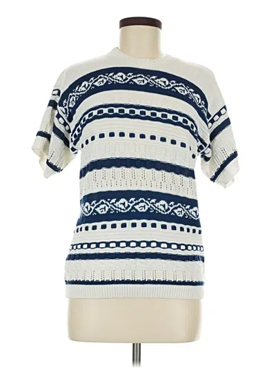 Pre-owned Jolie Sweater Vest In Blue