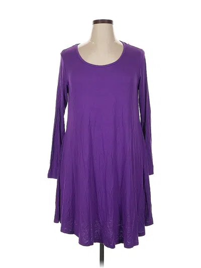 Pre-owned Jollie Lovin 3/4 Sleeve T-shirt In Purple