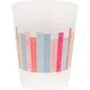 Jollity & Co Book Club Flex Cups In Bookshelf