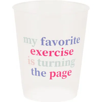 Jollity & Co Book Club Flex Cups In My Favorite Exercise...