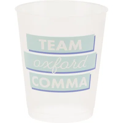 Jollity & Co Book Club Flex Cups In Team Oxford Comma