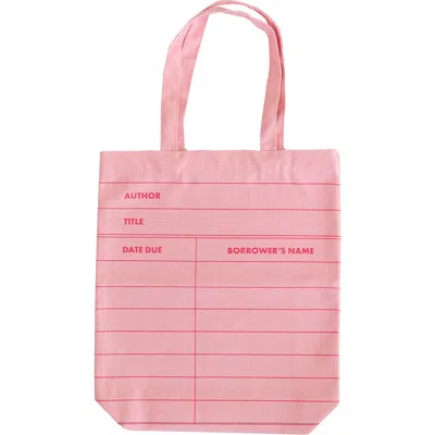 Jollity & Co Book Club Library Small Canvas Tote Bag In Assorted Pre-pack