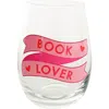 Jollity & Co Book Club Wine Glass In Book Lover