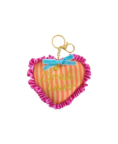 Jollity & Co Book Lover Bag Charms, Set Of 1 In Multi