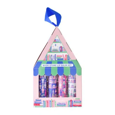 Jollity & Co . Book Store Lip Balm Set In Multi