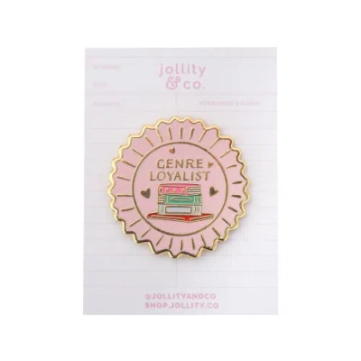 Jollity & Co . Book Themed Enamel Pins