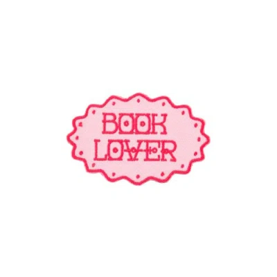 Jollity & Co . Book Themed Stick On Patches In Pink