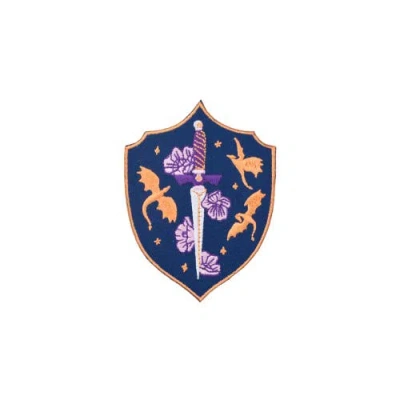 Jollity & Co . Book Themed Stick On Patches In Blue