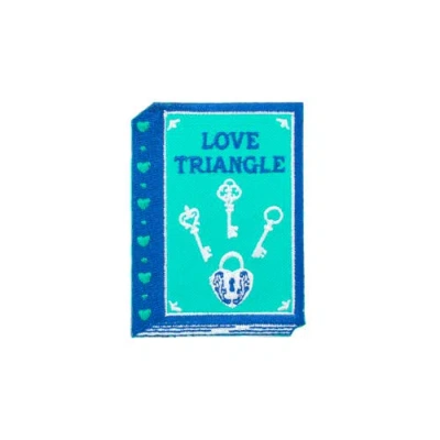 Jollity & Co . Book Themed Stick On Patches In Blue