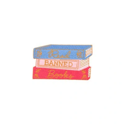 Jollity & Co . Book Themed Stick On Patches In Multi