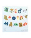 Jollity & Co Camp Explorer Garland, Set Of 16 Pieces And Hanging Twine - Ages 8 - 10 Years In Multi