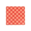 Jollity & Co Checkered Cocktail Napkins In Red